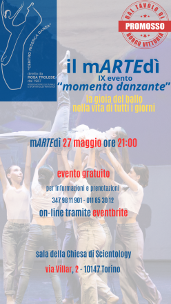 Momento danzante: la gioia del ballo nella vita di tutti i giorni ix evento della rassegna il martedì